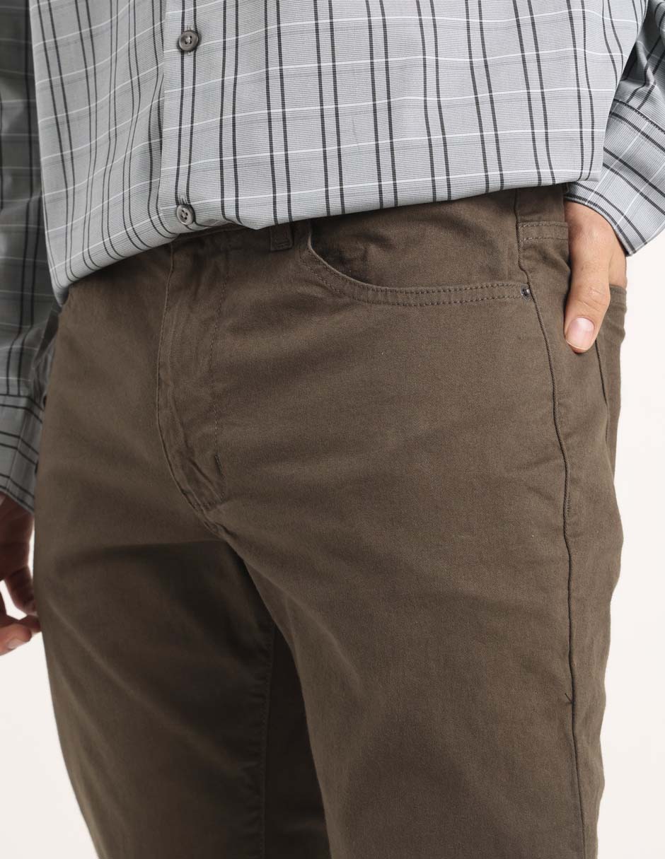 Pantalón slim Kenneth Cole de algodón para hombre