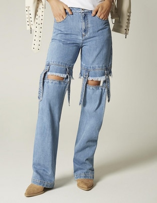 Jeans straight s740518 para mujer Jeans straight s740518 para mujer