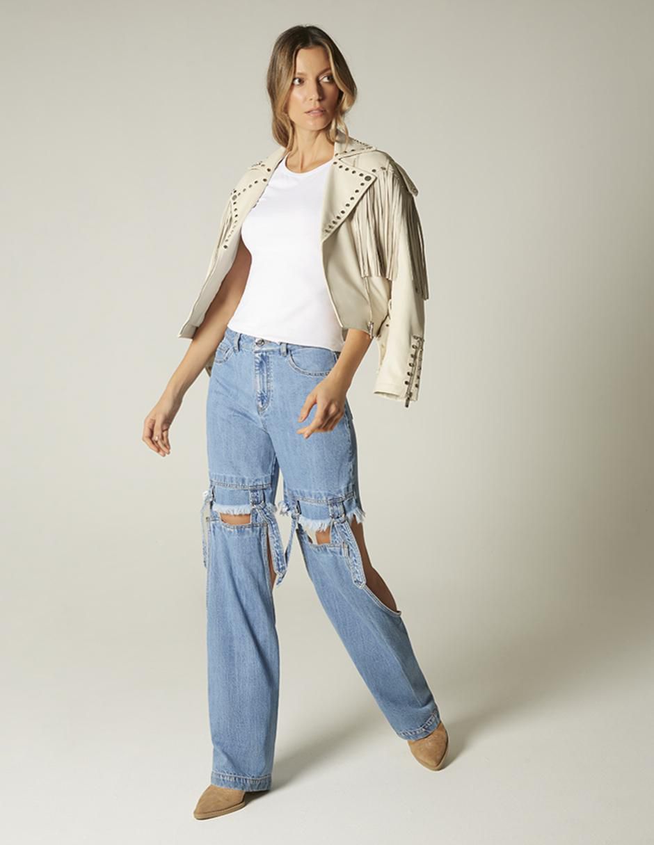 Jeans straight s740518 para mujer 2