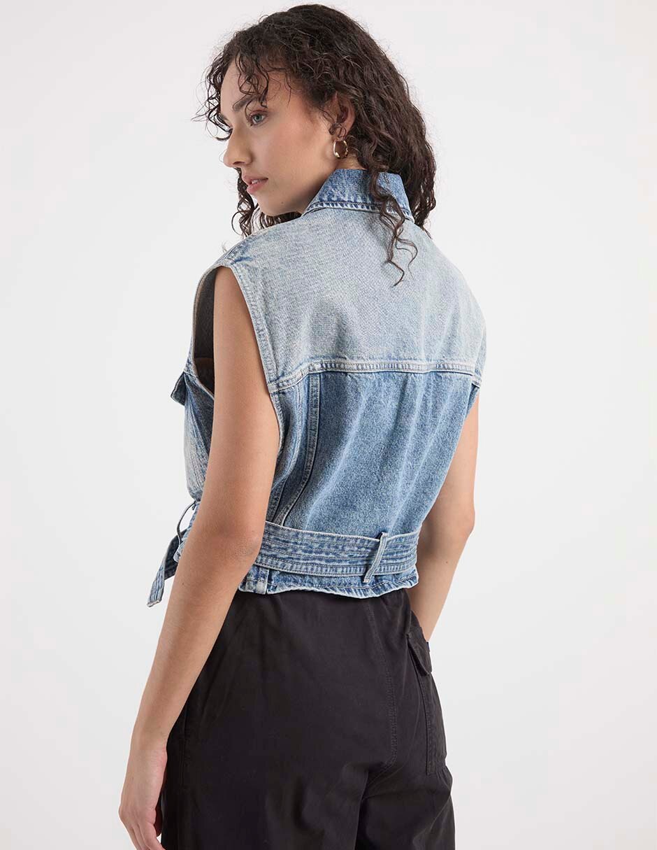 Chaleco de algodón para mujer 4
