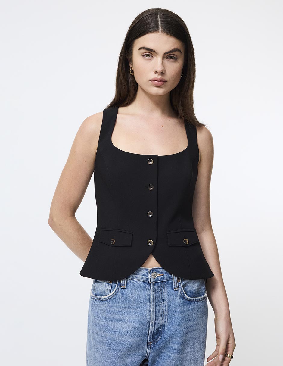 Top escote medio tirante ancho 1