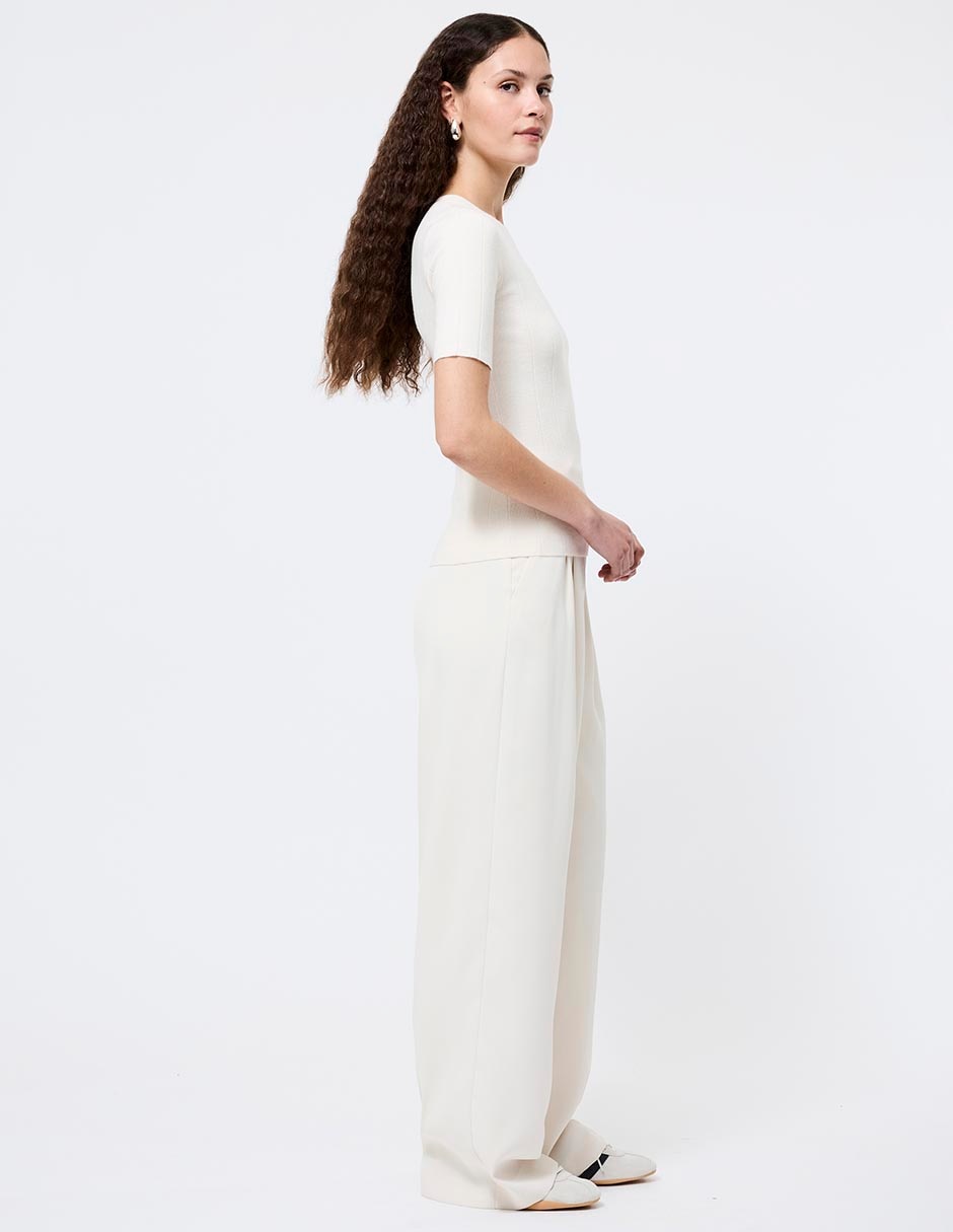 Blusa manga corta para mujer 8