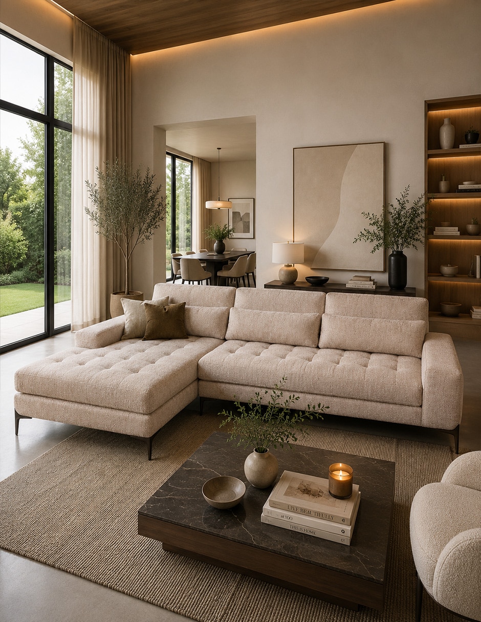 Sala modular izquierda m & e muebles