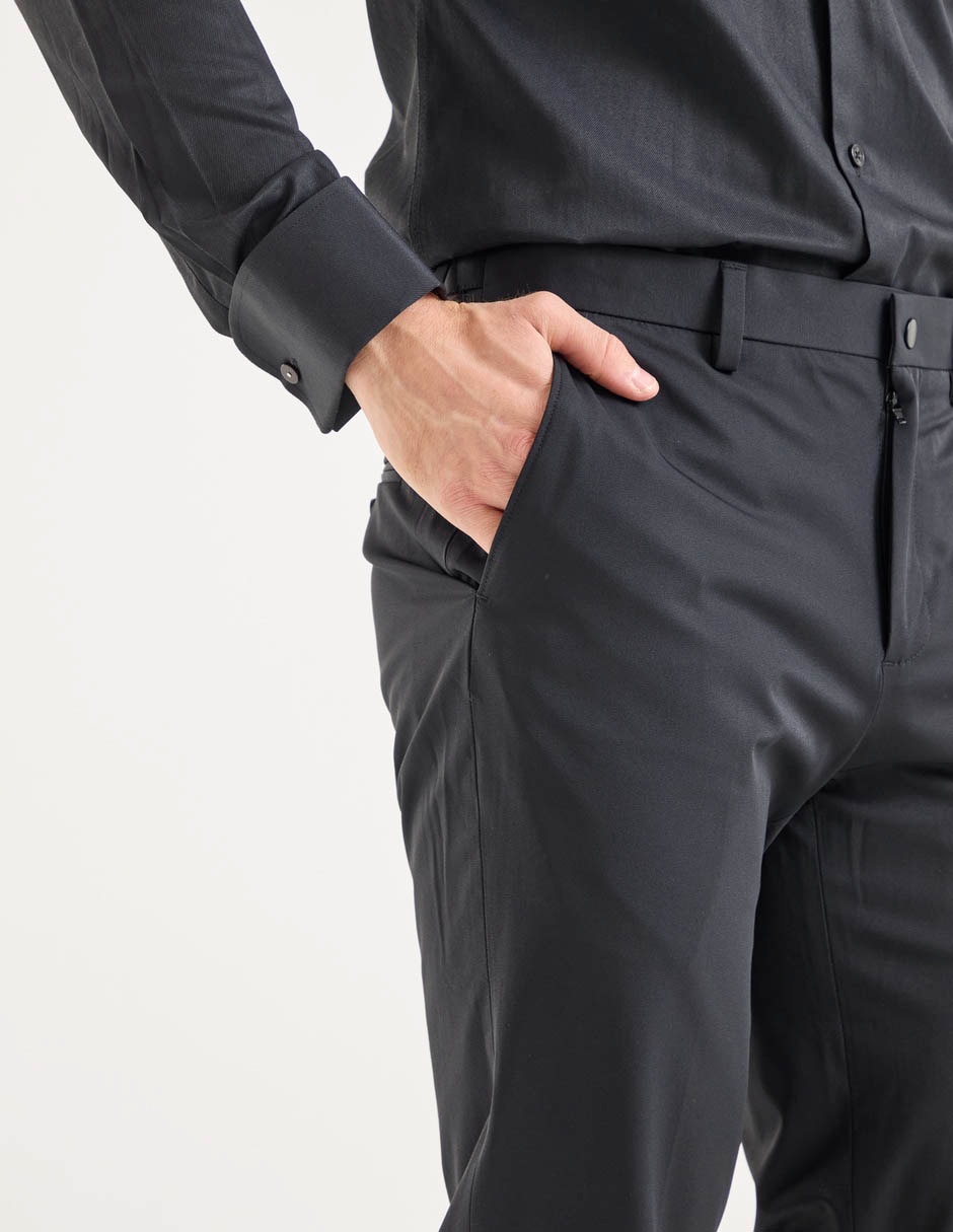 Pantalón de vestir slim Zanetti para hombre
