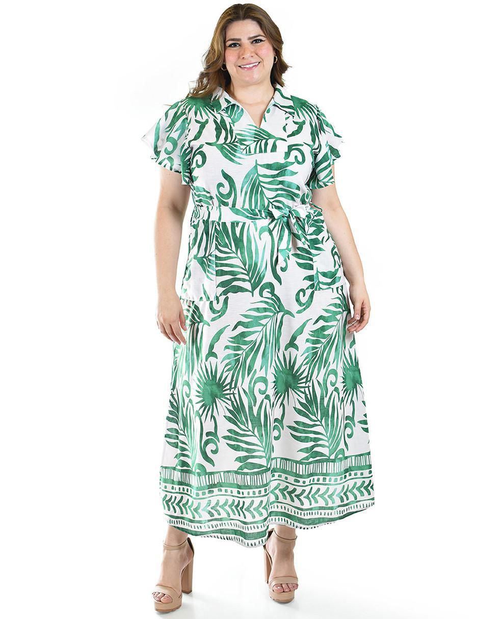 Vestido largo casual para mujer