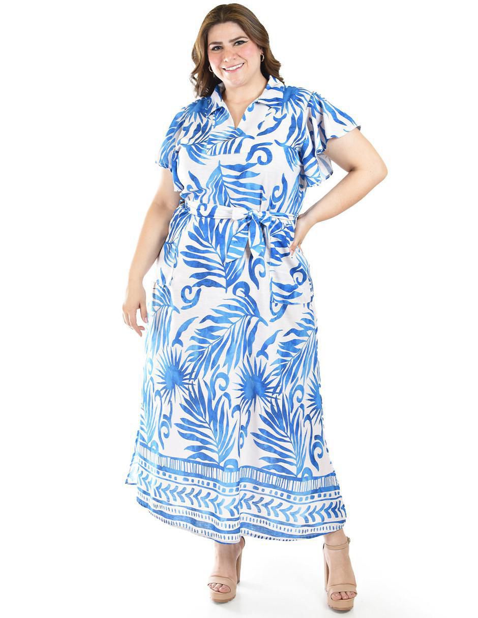 Vestido largo casual para mujer