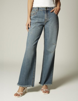 Jeans straight s740521 para mujer