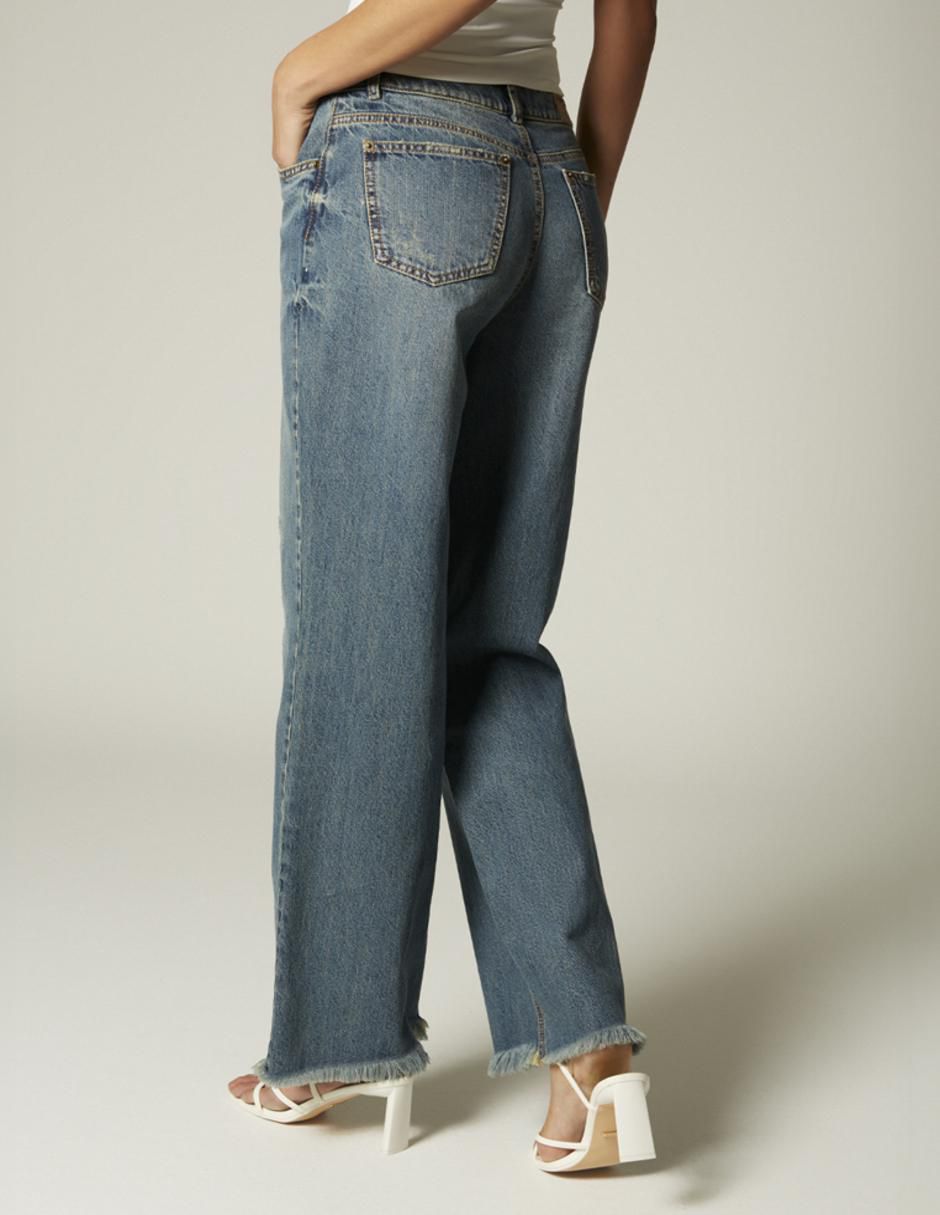 Jeans straight s740521 para mujer