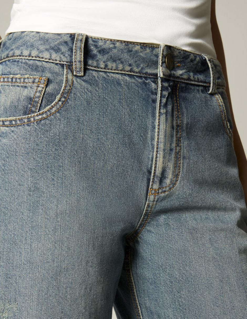 Jeans straight s740521 para mujer