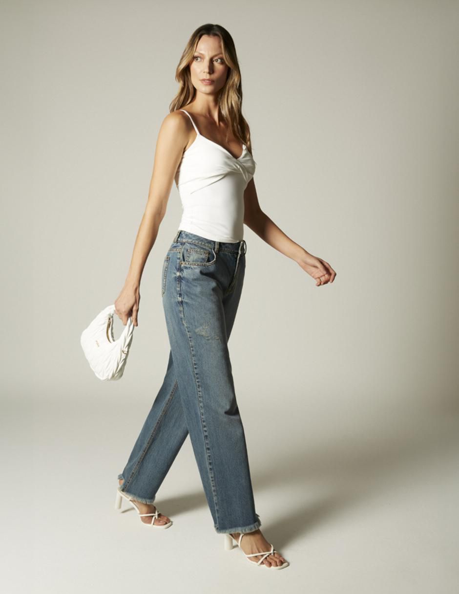 Jeans straight s740521 para mujer