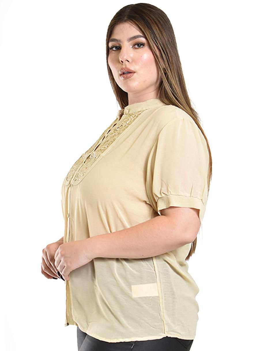 Blusa manga corta para mujer 6