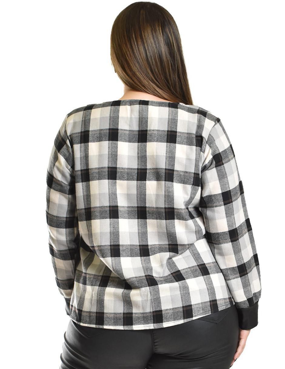Blusa manga larga para mujer 8