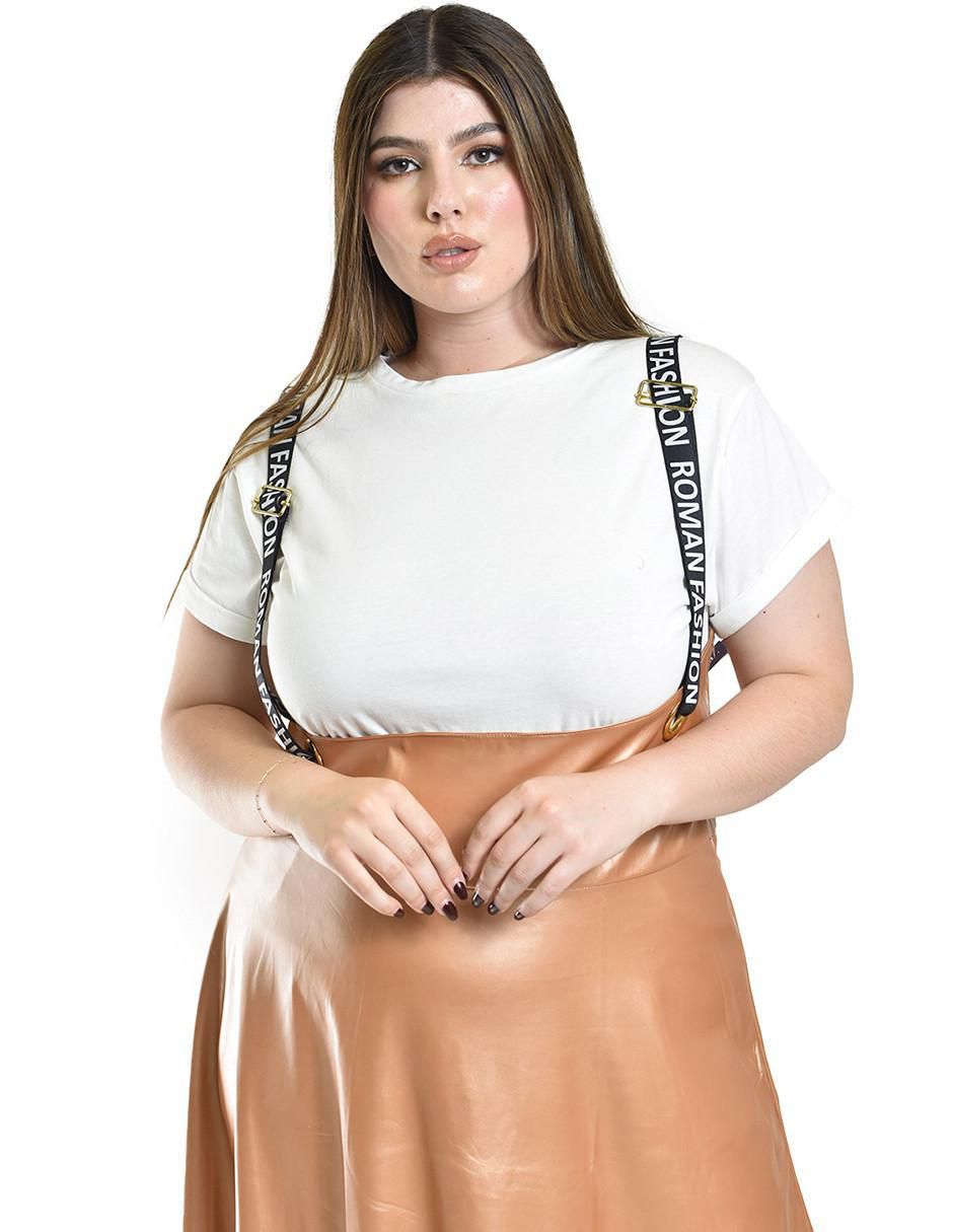 Falda midi cintura alta 3