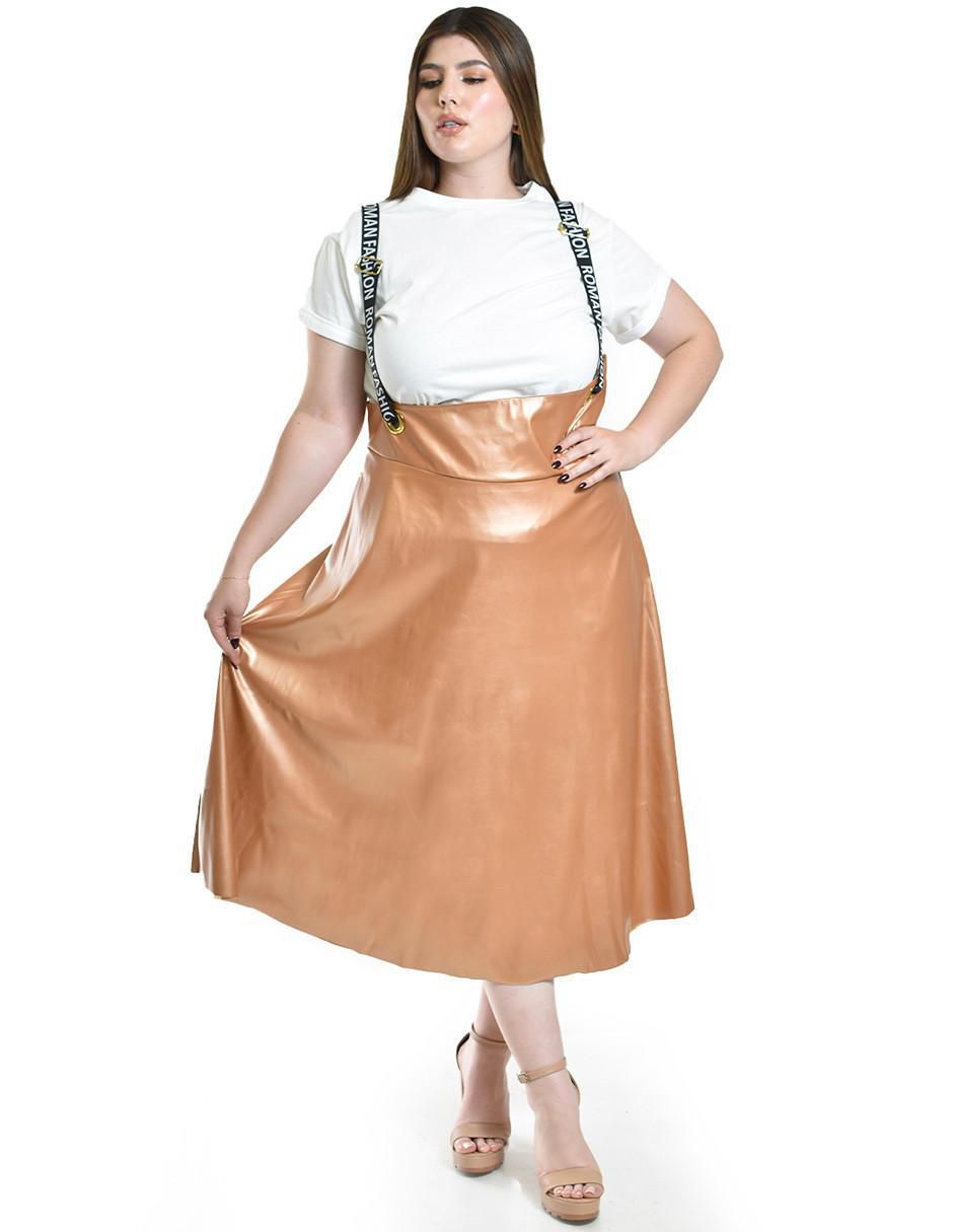 Falda midi cintura alta 2