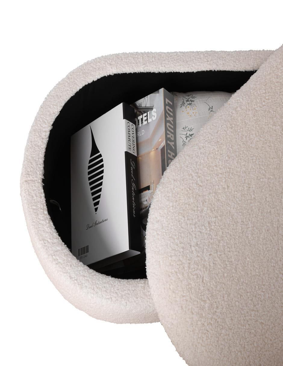 Taburete Otomano de microfibra 4