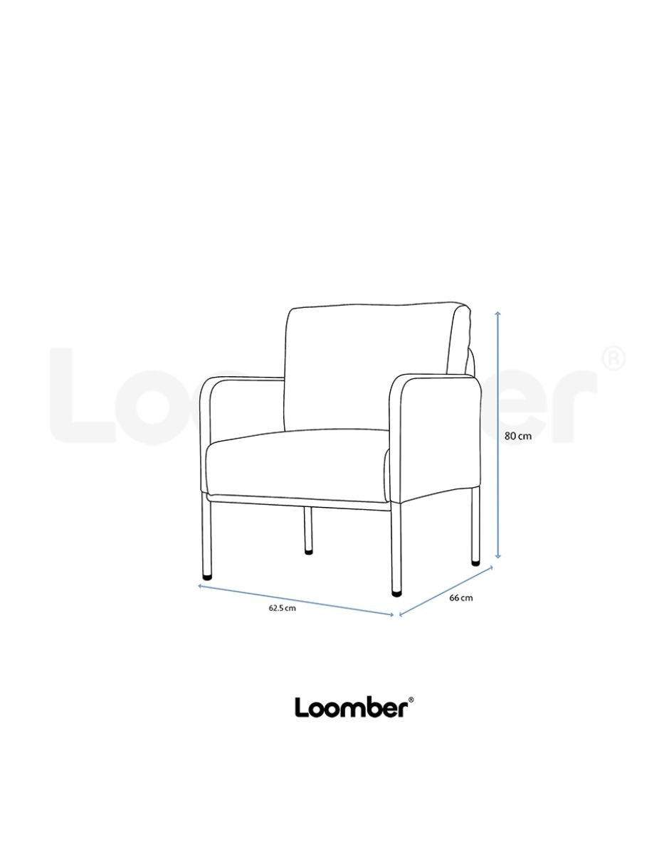 Sillón monaco Loomber