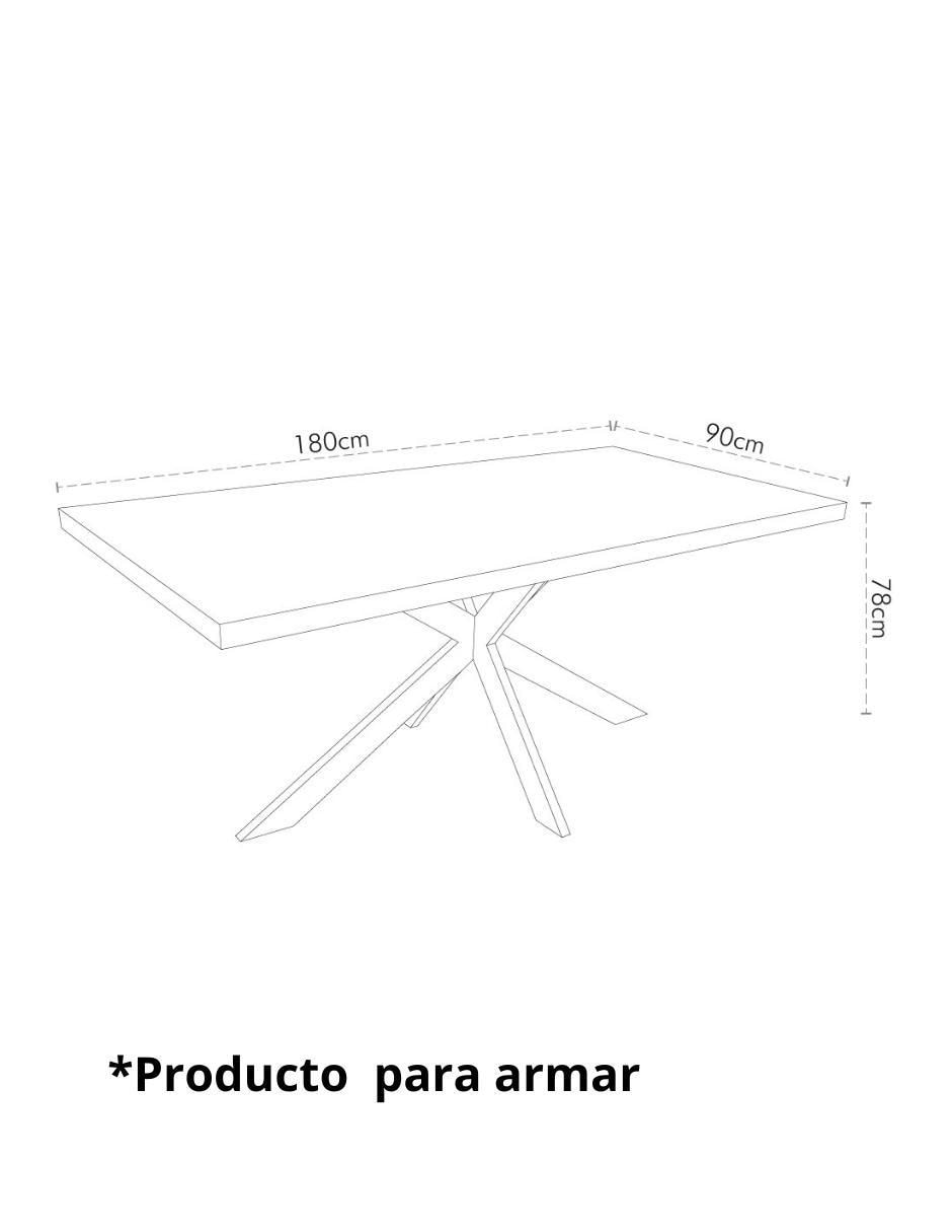 Mesa de comedor armable bratislava 4