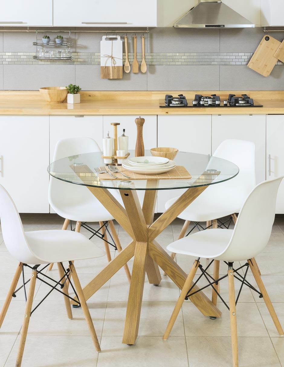 Mesa de comedor armable brasov 5
