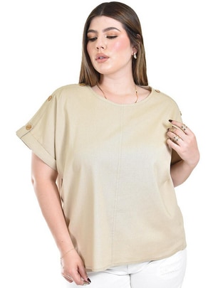 Blusa manga corta para mujer 1