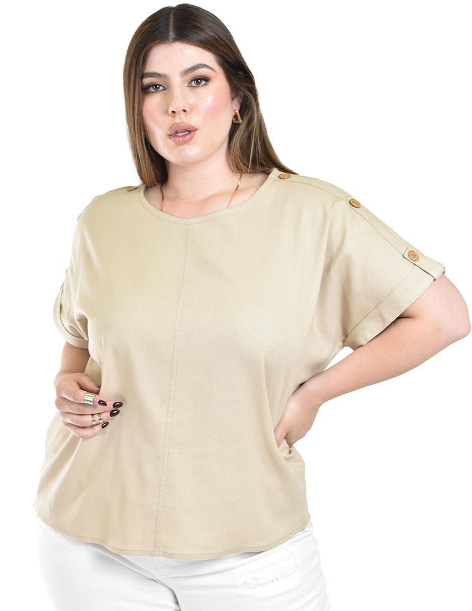 Blusa manga corta para mujer 9