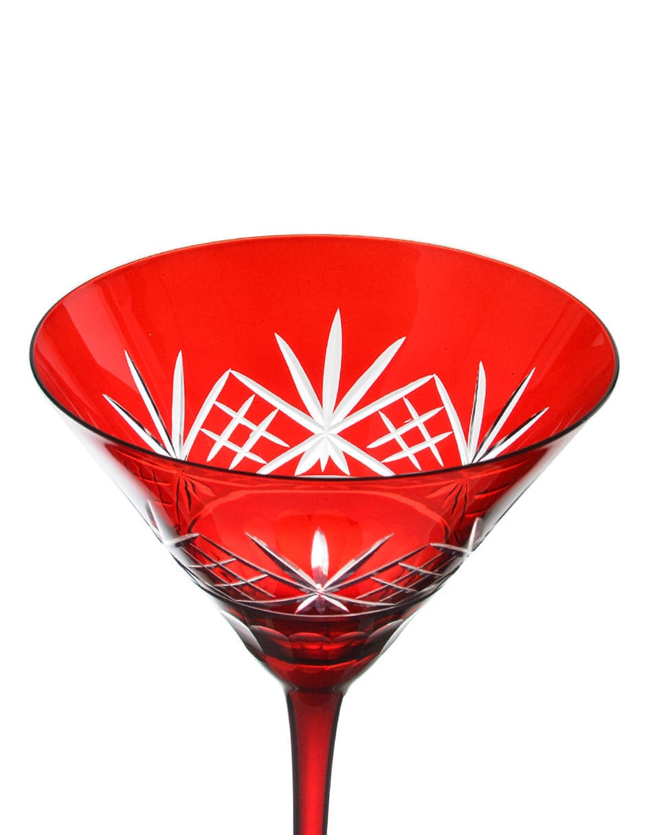 Copa martini de vidrio