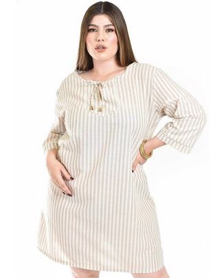 Vestido corto casual para mujer