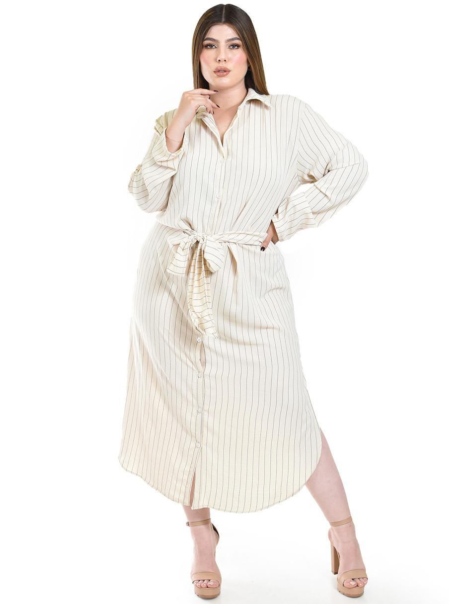 Vestido midi casual para mujer