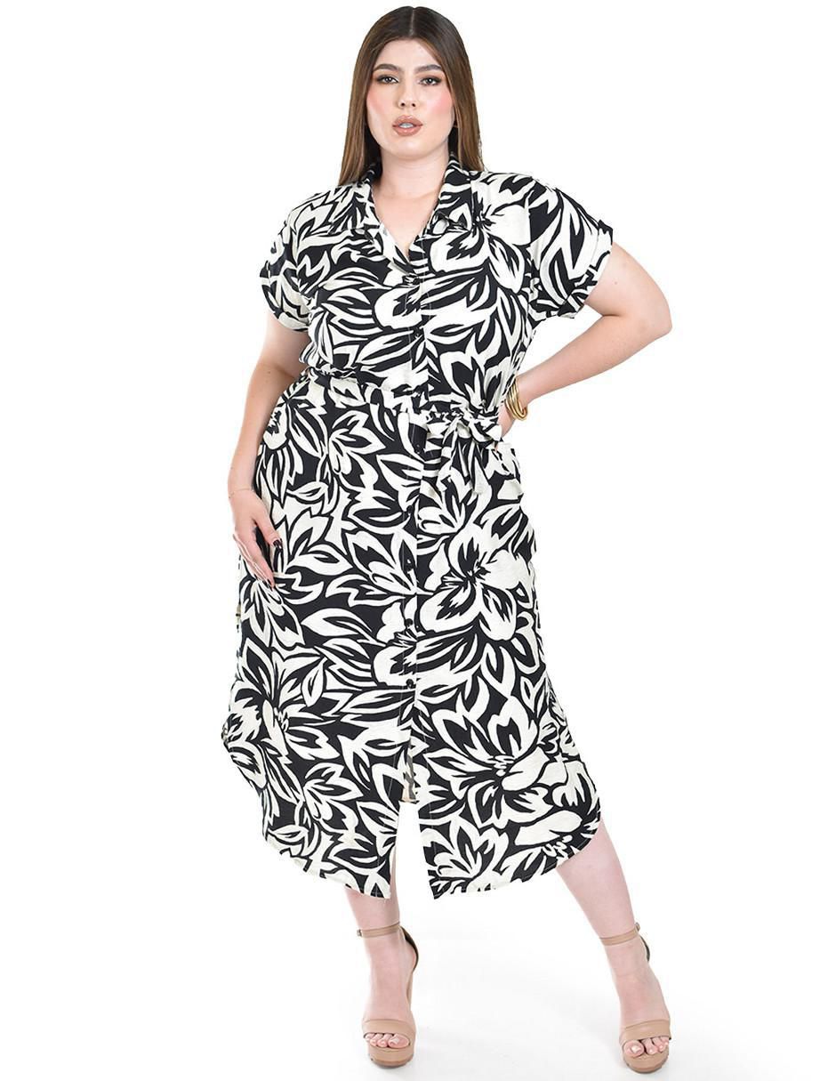 Vestido midi casual para mujer