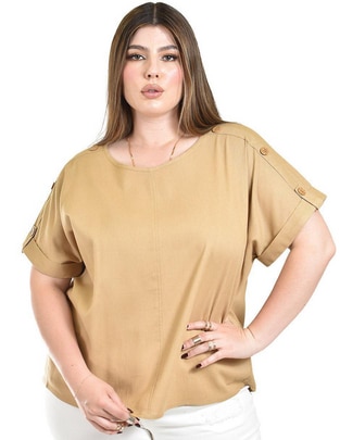 Blusa manga corta para mujer 1