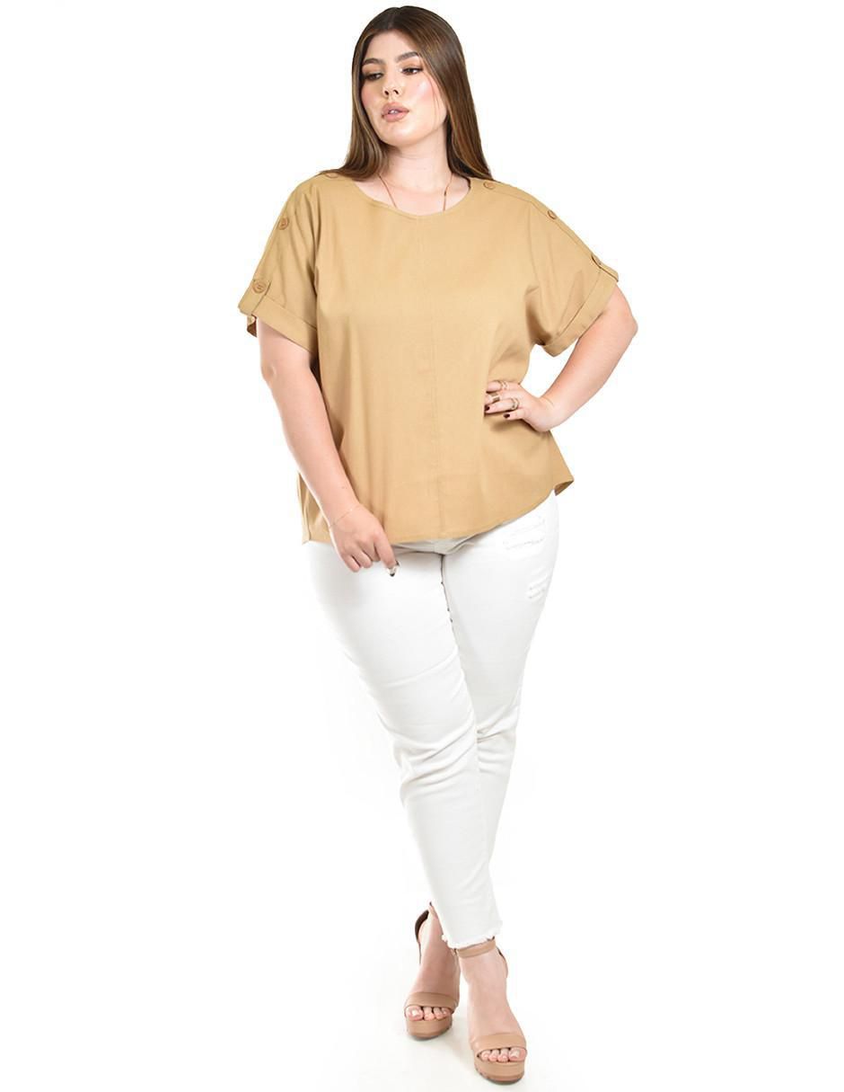 Blusa manga corta para mujer 10