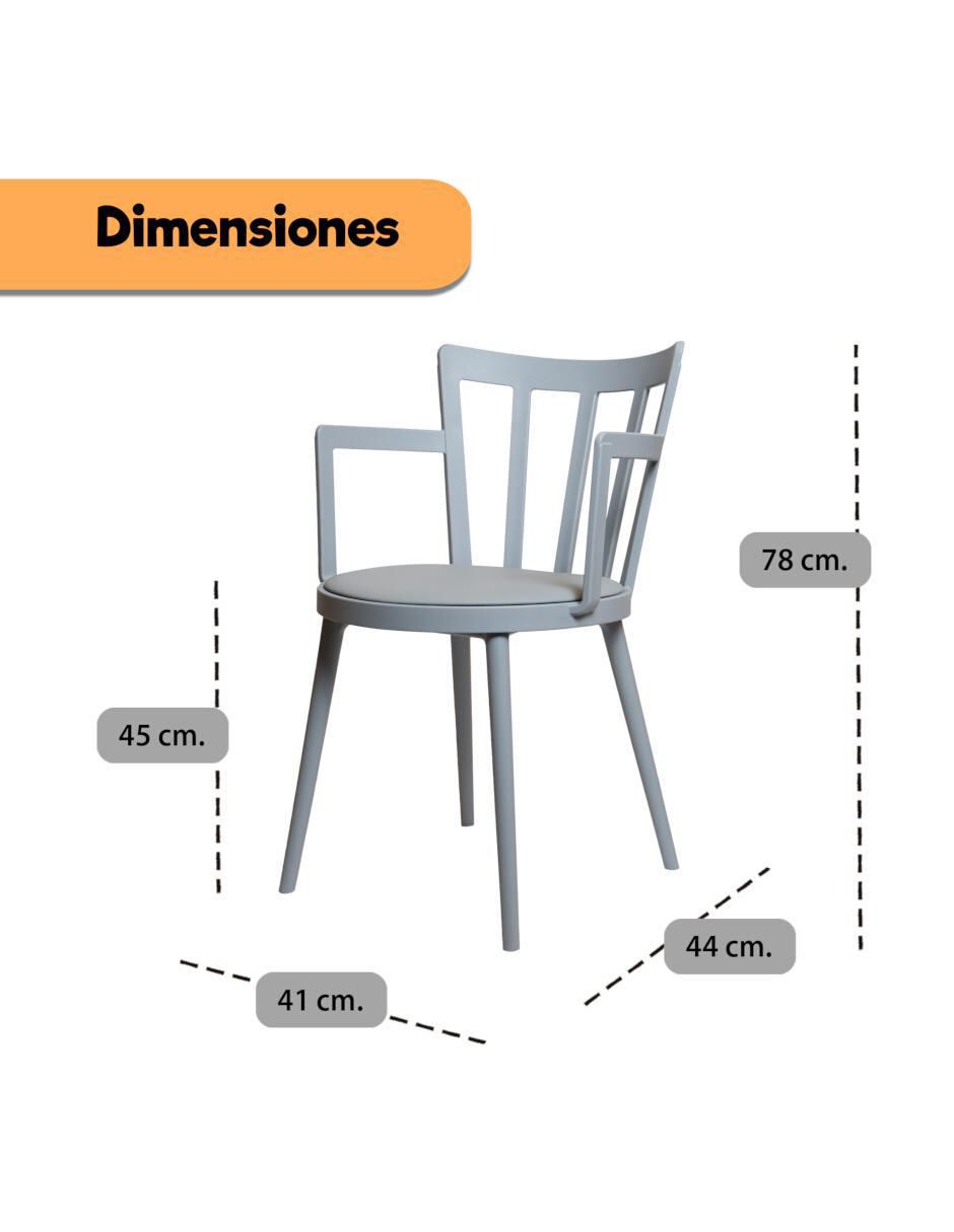 Juego de sillas 4 piezas 9