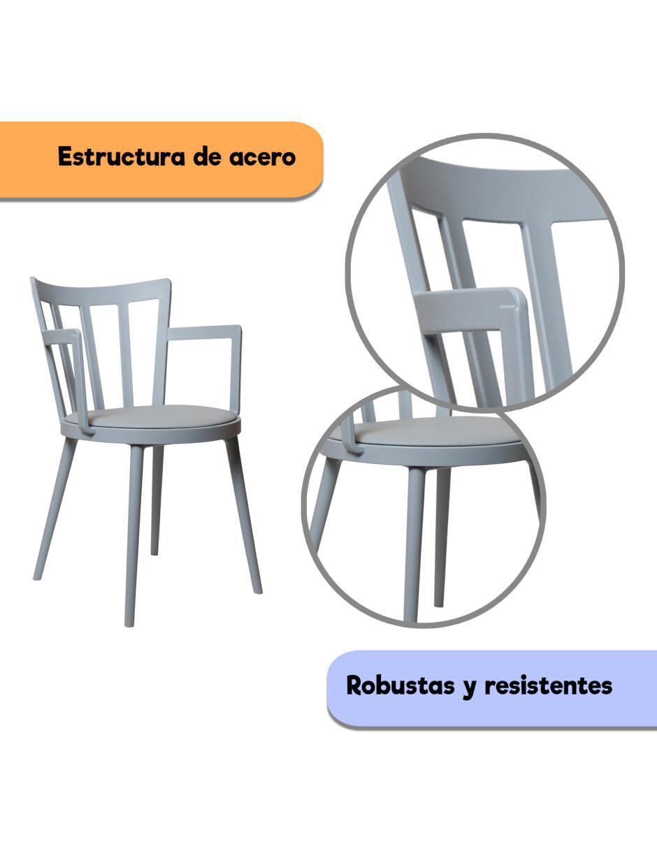 Juego de sillas 4 piezas 8