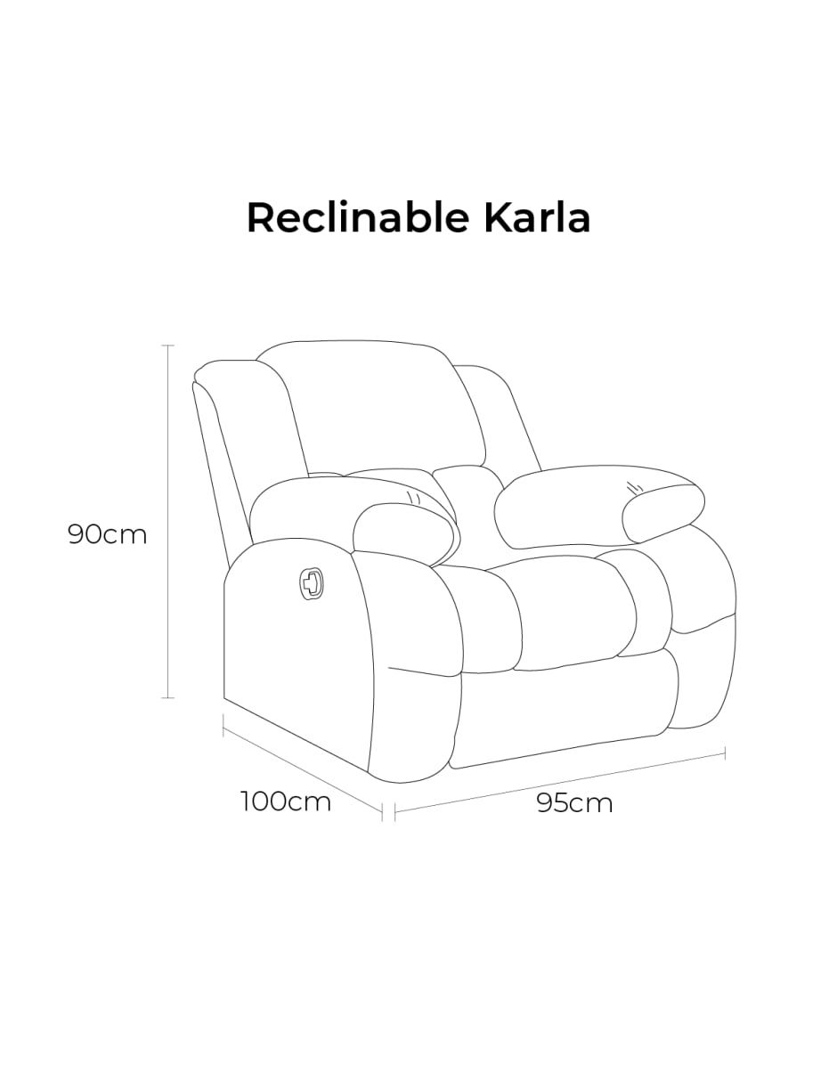 Reclinable Karla de madera pino 11