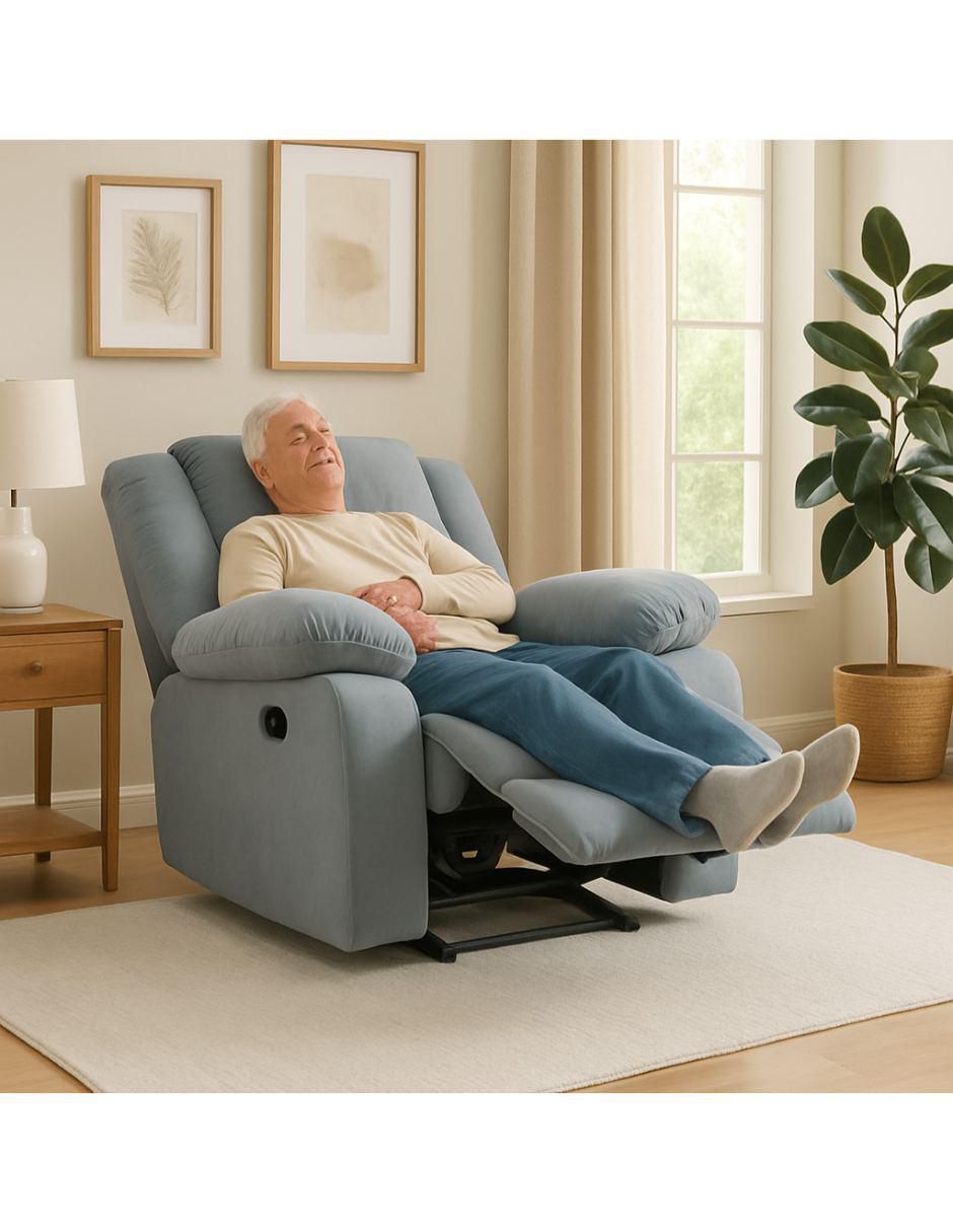 Reclinable Karla de madera pino 5