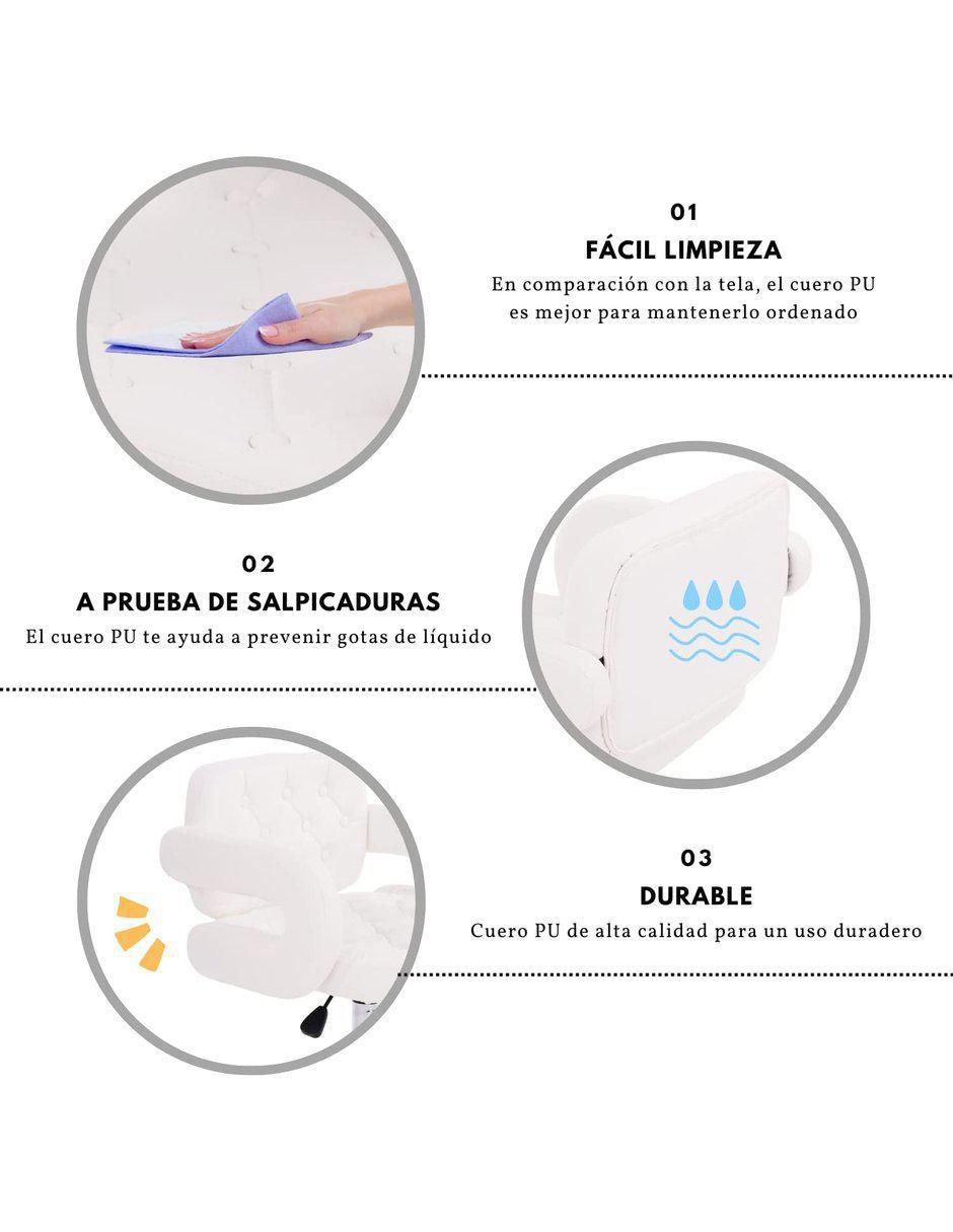 Silla Gomyhome de cuero