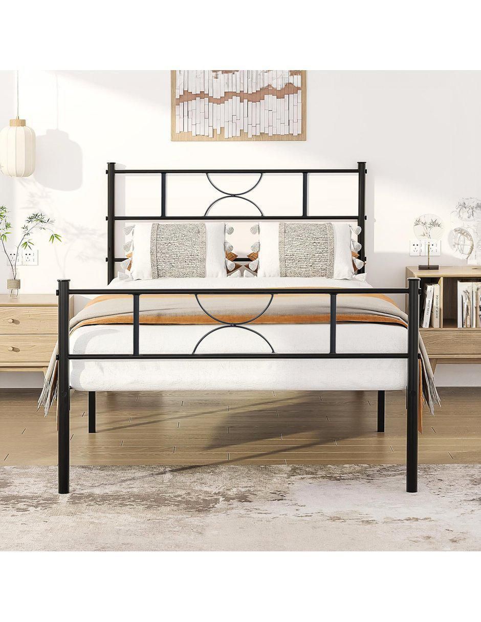 Base para cama armable de metal 6