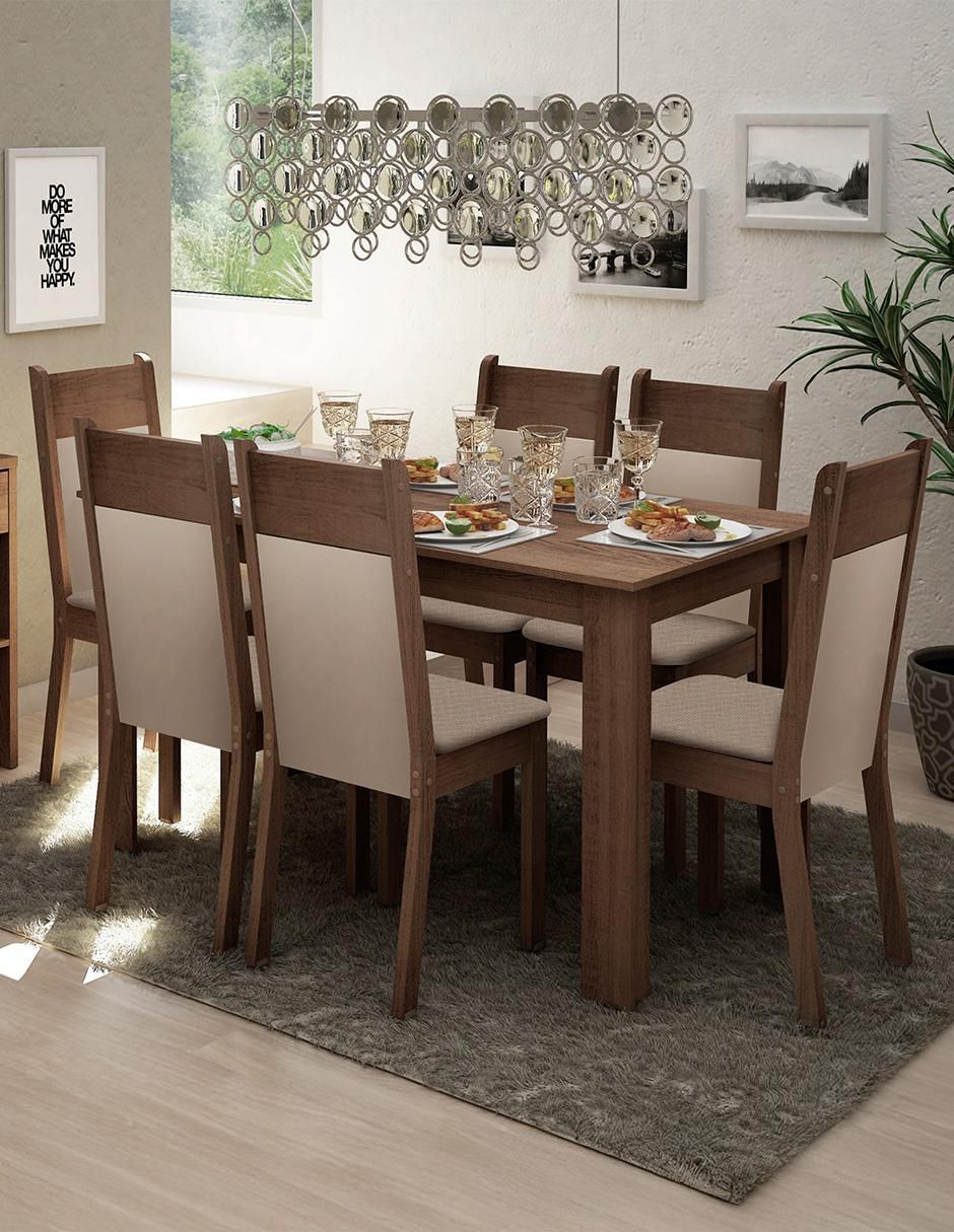 Comedor jaíne para 6 personas