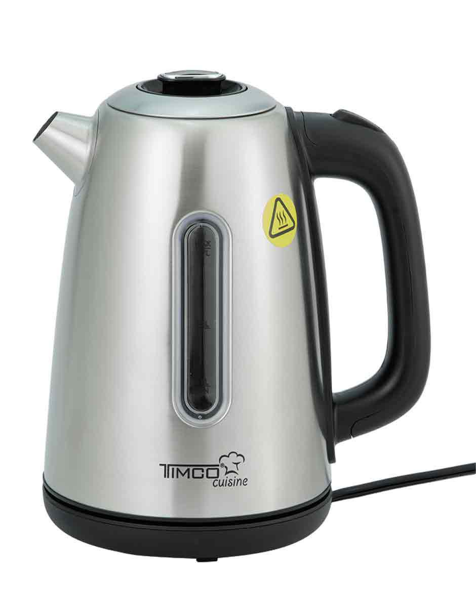 TETERA JE8701R TIMCO, 1.7 L, PLATEADO