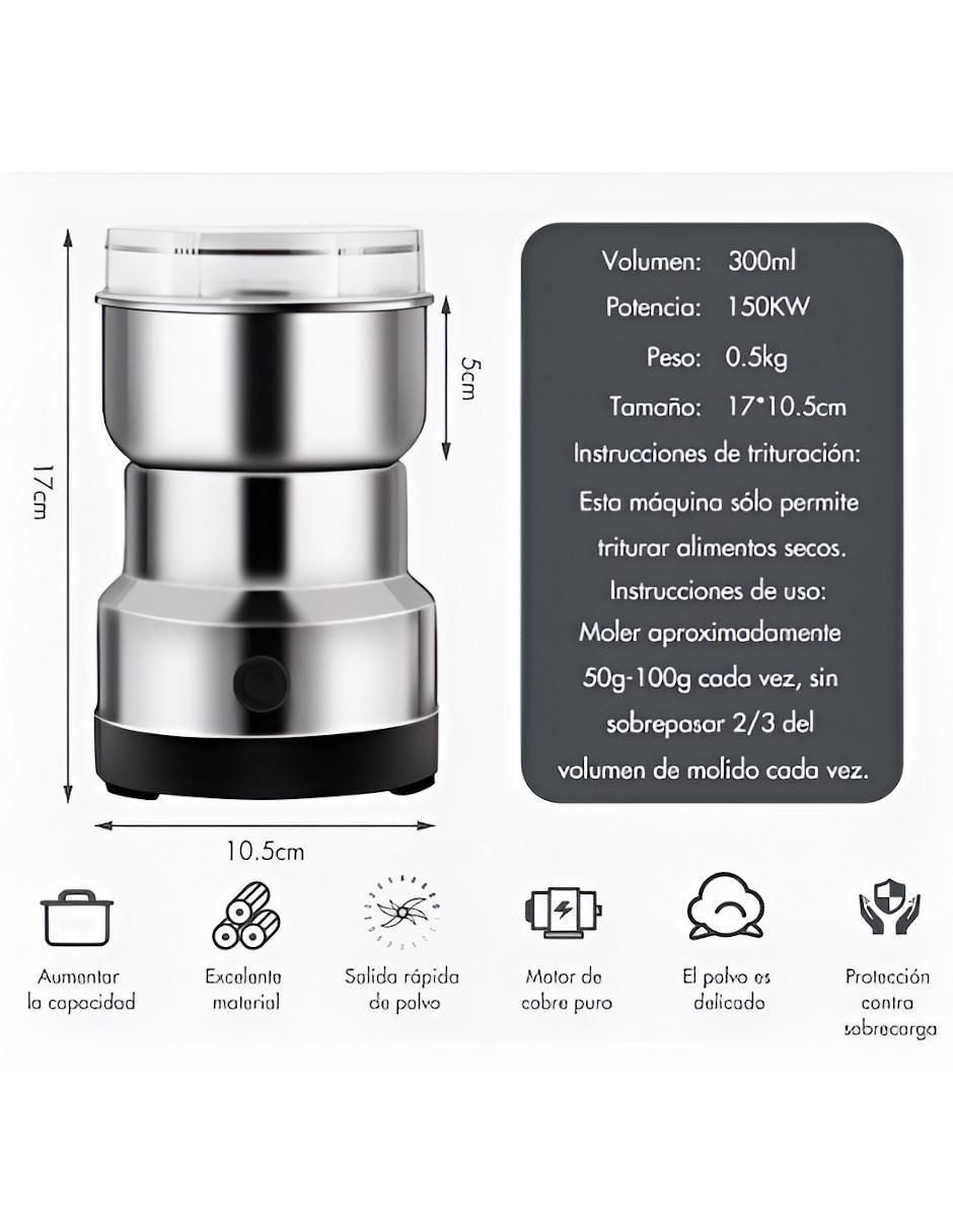 MOLINO P/ESPECIAS ELÉC XTLLA, PLATEADOA 4