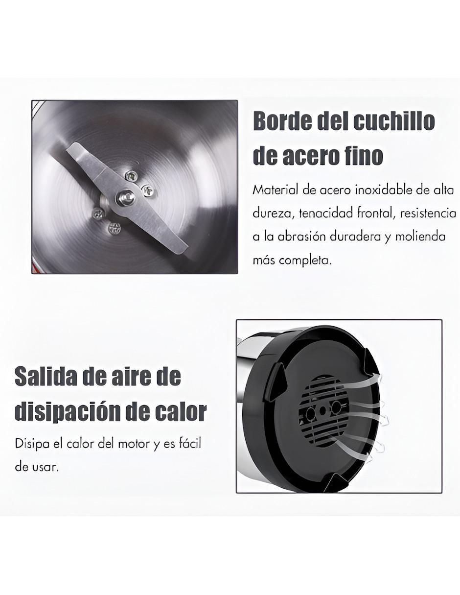 MOLINO P/ESPECIAS ELÉC XTLLA, PLATEADOA 3