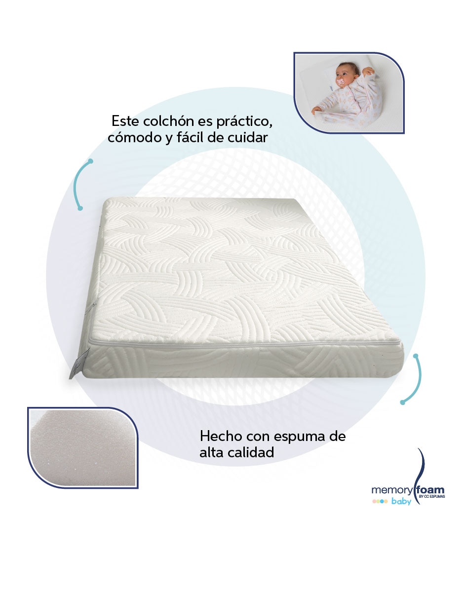 Colchón regular confort medio cuna Colchón regular confort medio cuna