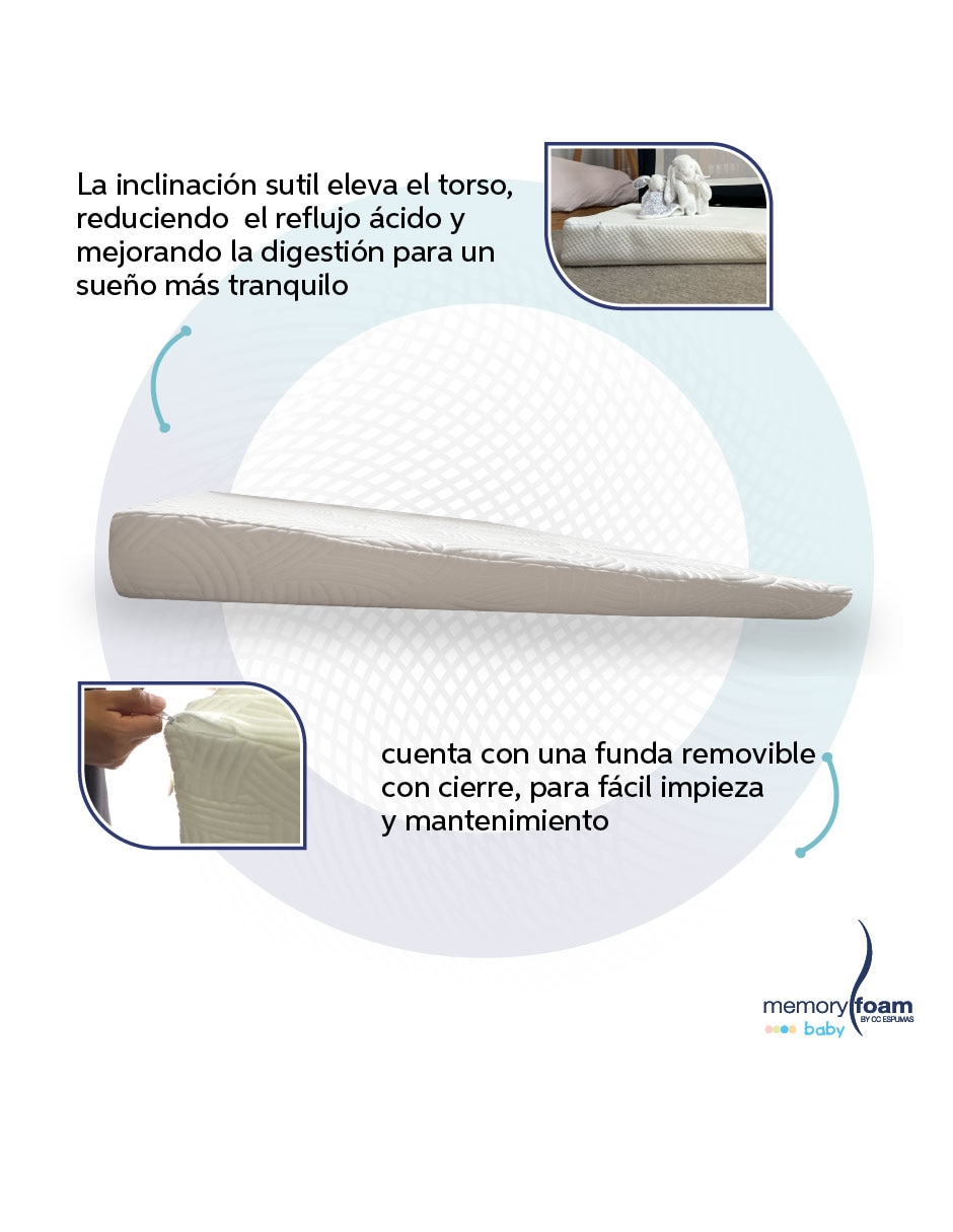 Colchón antirreflujo confort medio