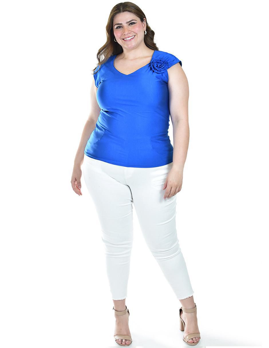 Blusa manga corta para mujer 10