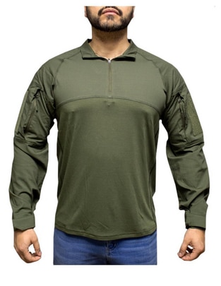 Playera deportiva para campismo de hombre