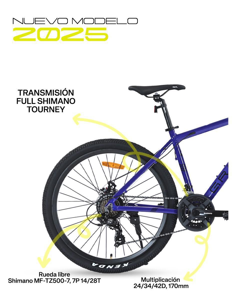 Bicicleta de montaña rodada 29 Everest R29 15¨ unisex