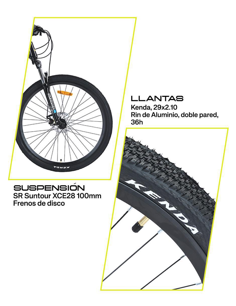 Bicicleta de montaña rodada 29 Everest R29 15¨ unisex 4