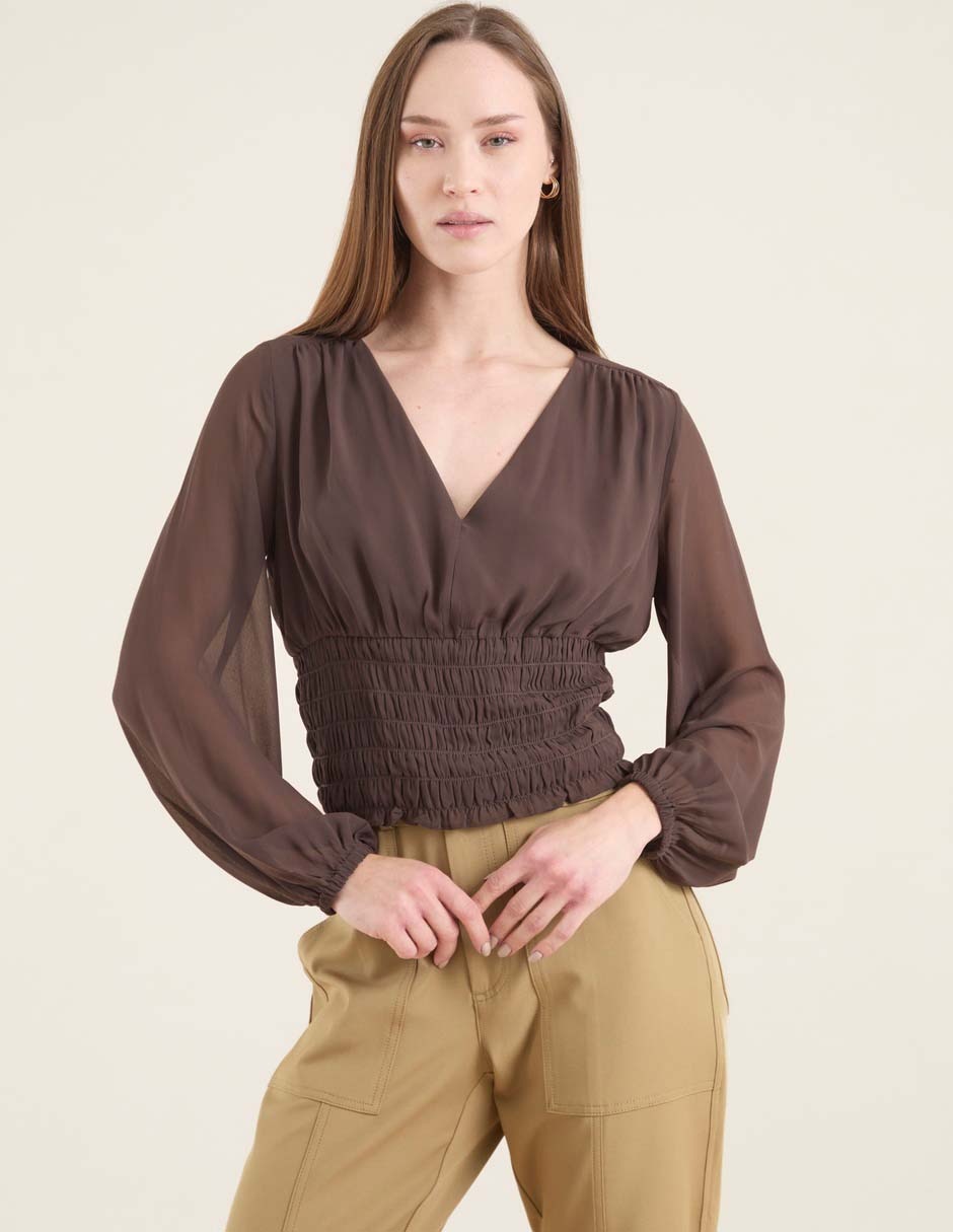 Blusa manga larga para mujer Blusa manga larga para mujer