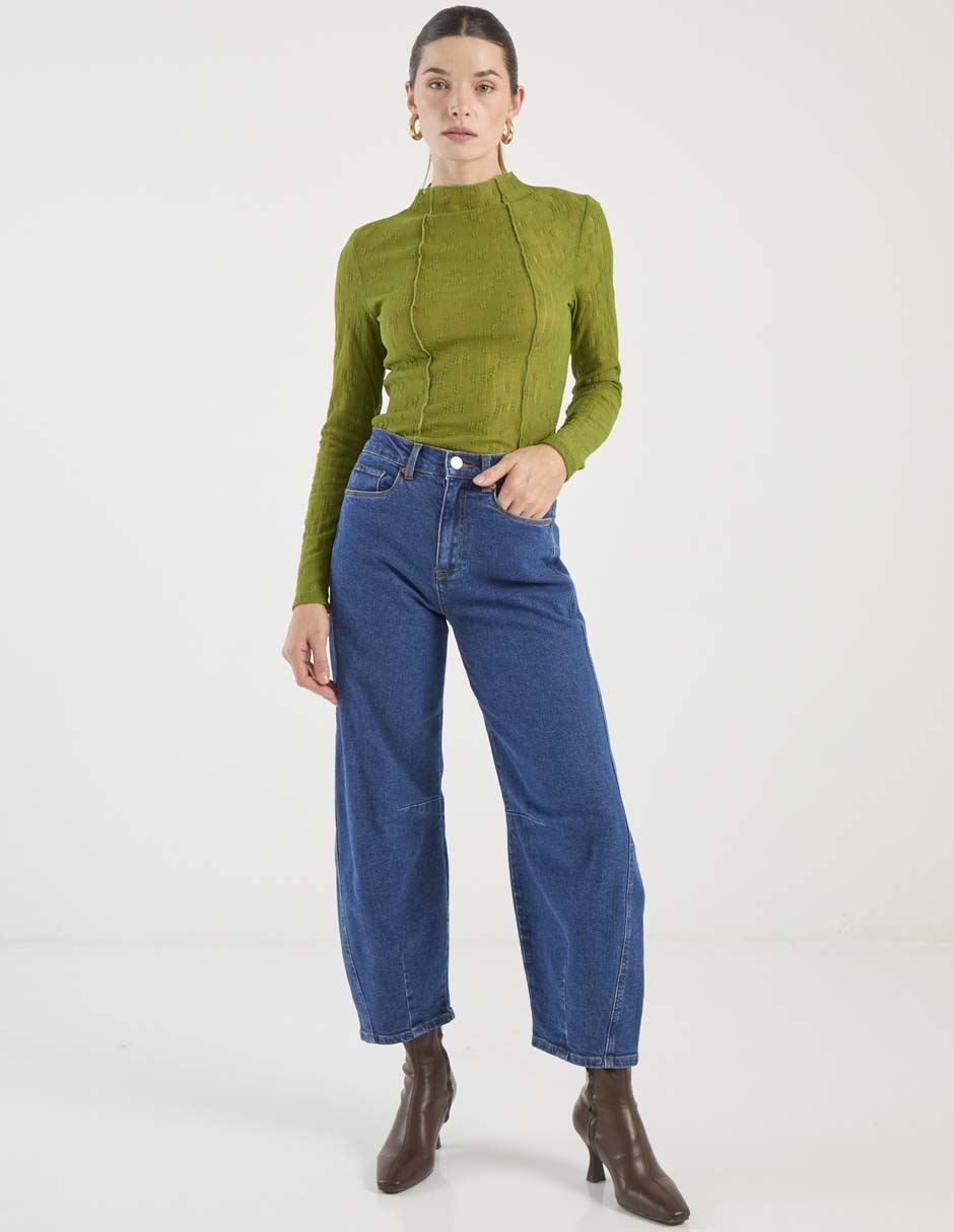 Jeans parachute para mujer 6