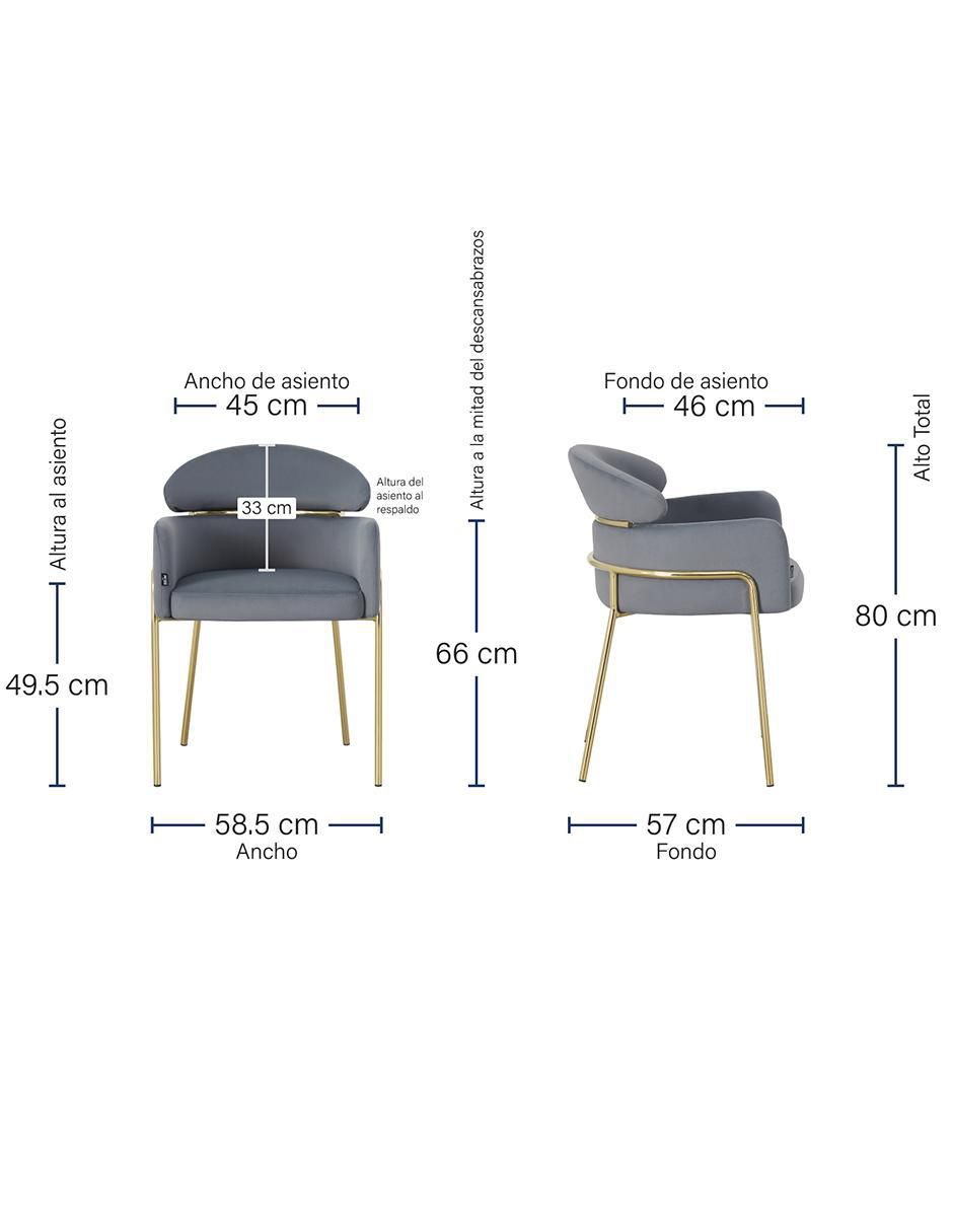 Silla Corey de velvet 7
