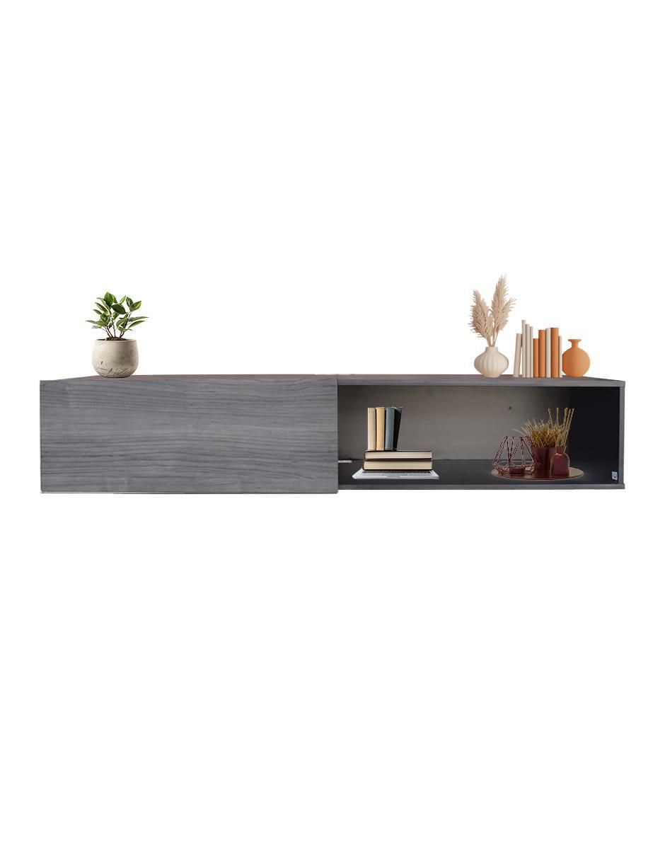 Mueble de TV armable Flotante de melamina 4